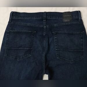 MENS NAUTICA SLIM FIT STRETCH JEANS SIZE 32 X 32 BLUE
